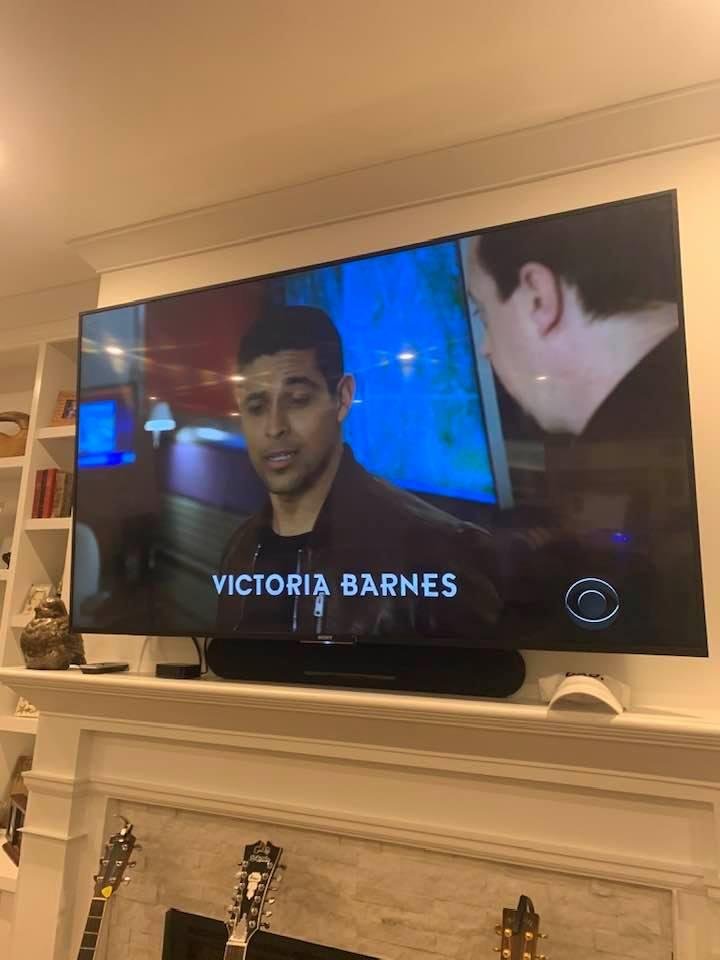 Opening credits for Victoria on last nights NCIS
