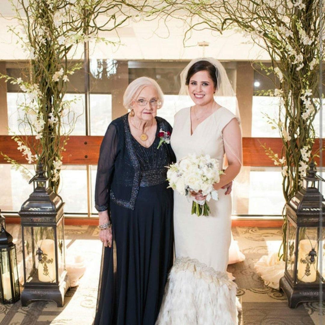 My parents attended many formal functions when I was growing up and they always looked so elegant in formal attire. I'm so happy that my mama was able to dress beautifully one last time. It's been 8 weeks today. She was my