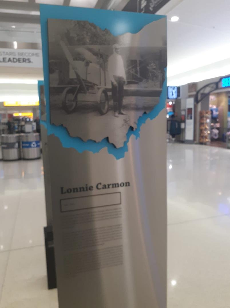 I always stop by and visit grand dad (Ohio's first African American aviator), when home!