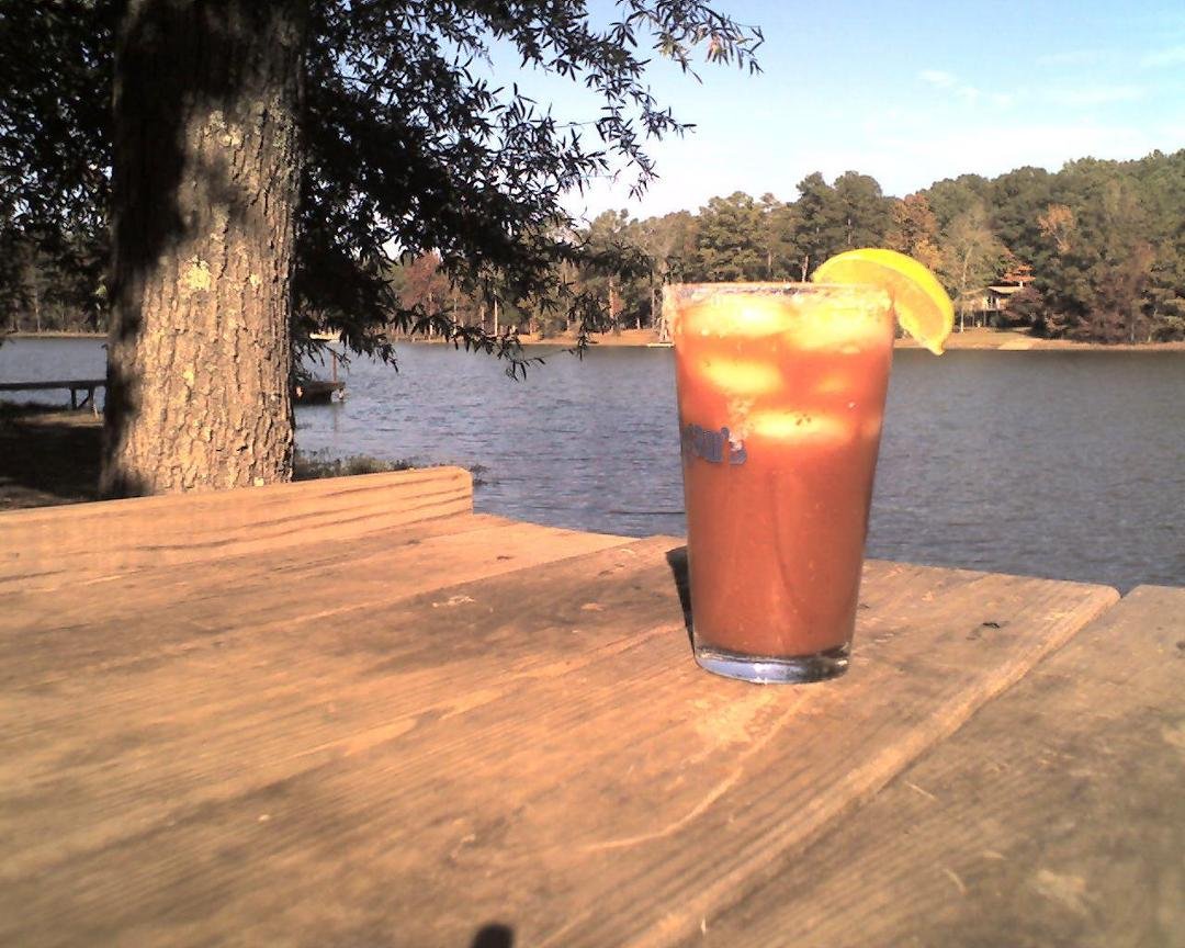 What better way to start Halloween than with a Bloody Mary made the old fashioned way with gin.