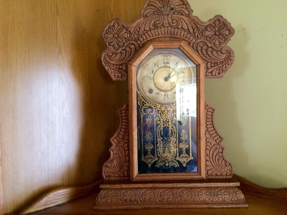 Anyone remember this? Granddad and grandmother Daugherty received this as a wedding present in 1901. It still works.
