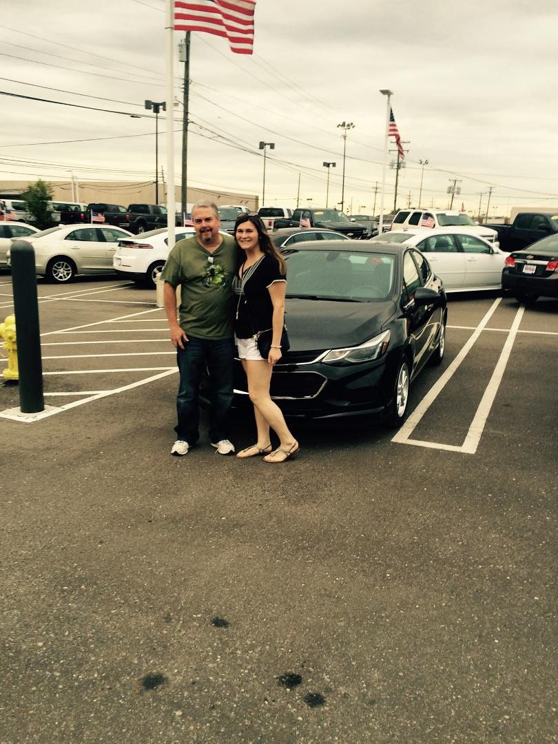 Congrats to Kelsey C on her first new car