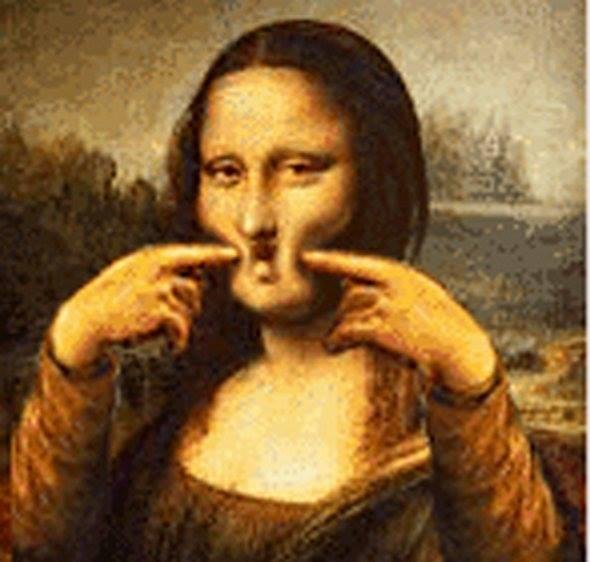The best thing about Mona is her childlike sense of humor: