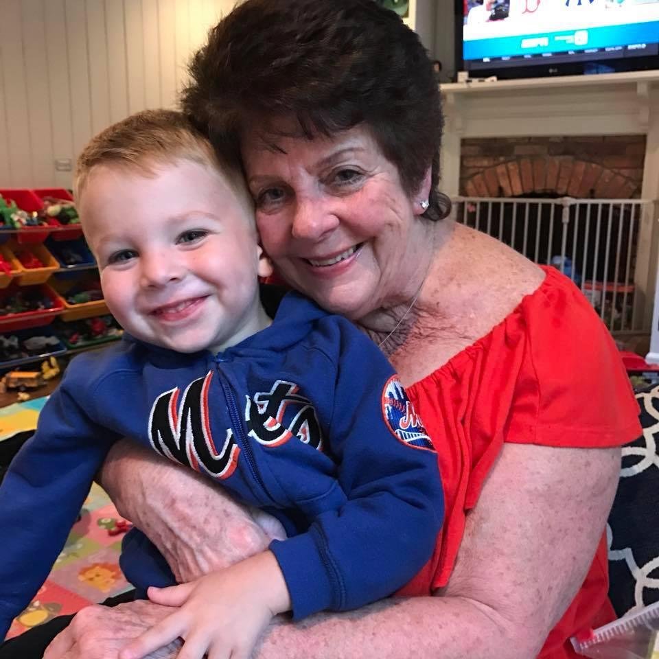 Little Mr. Dimples with Pop & Grandma
