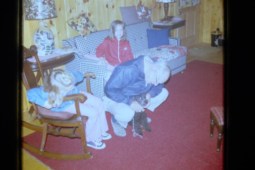 Beth, Kim and my dad at Camp