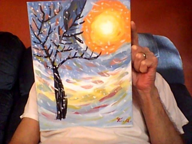 we were blessed with this beautiful painting this week and thought we would share it with you.