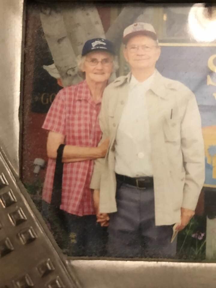 My sweet mom passed away Nov. 12, 2018 at the age of 93. She is shown with my dad at Seaport Village in SAN Diego. ❤️