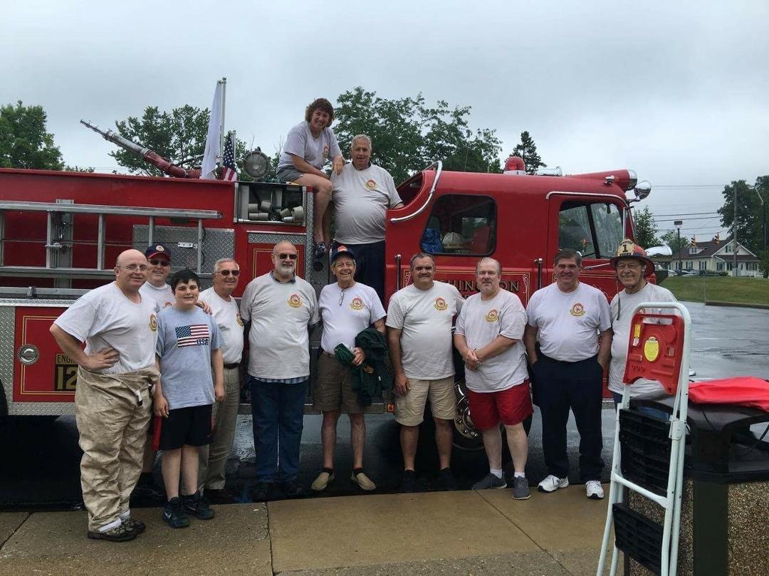 Retired members of Washington Township Fire Dept