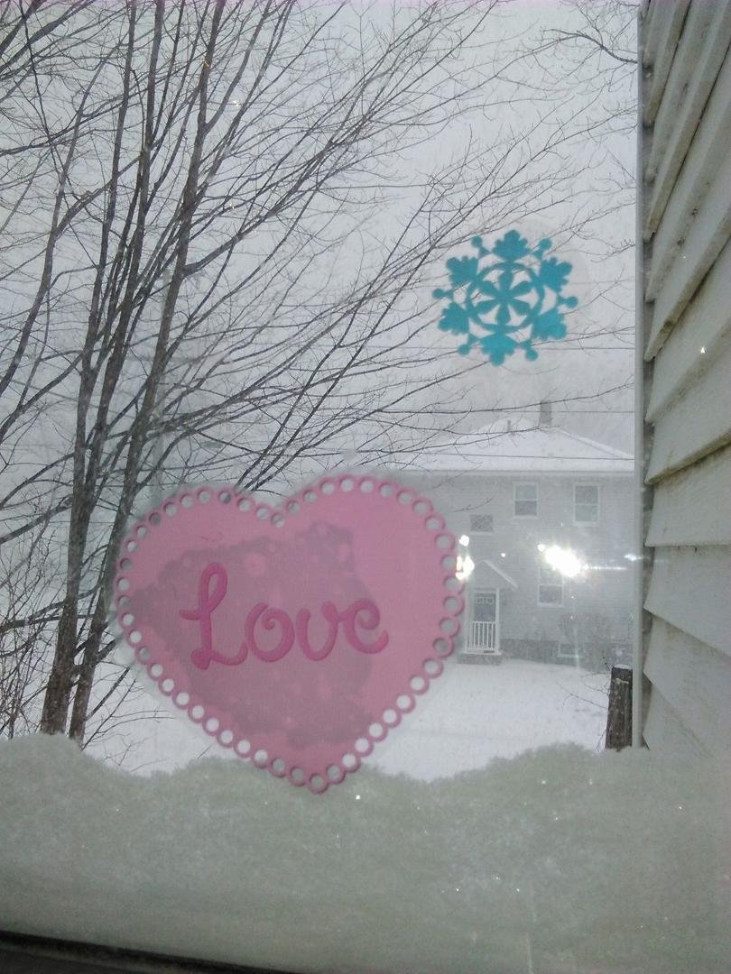Just another day in paradise.Snowday!