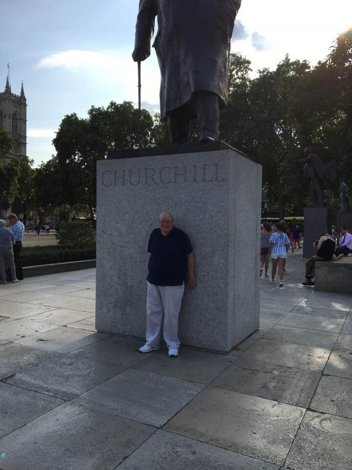 With my personal hero...What a guy!