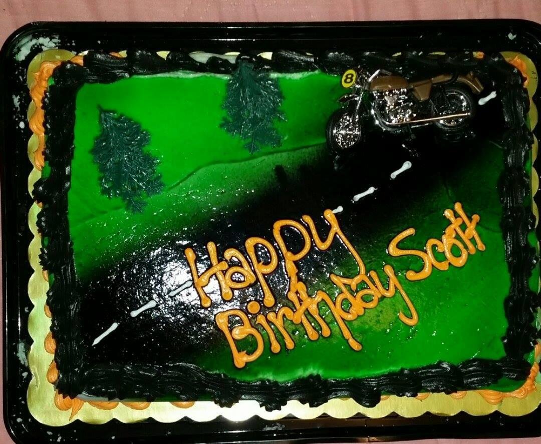 I know I am getting older when I can't even keep my cake bike up
