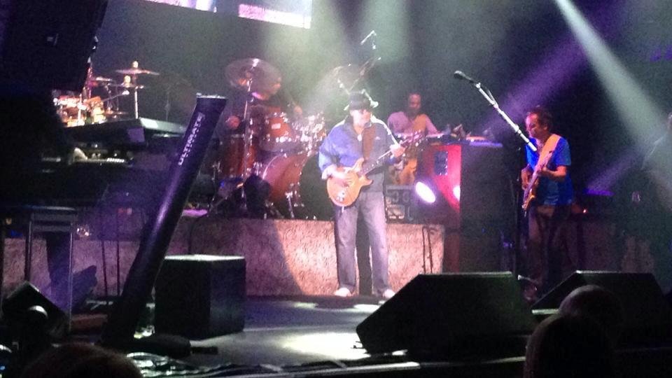 Best birthday with my favorite person Ray and a Santana concert. "Don't always believe what you think, man"