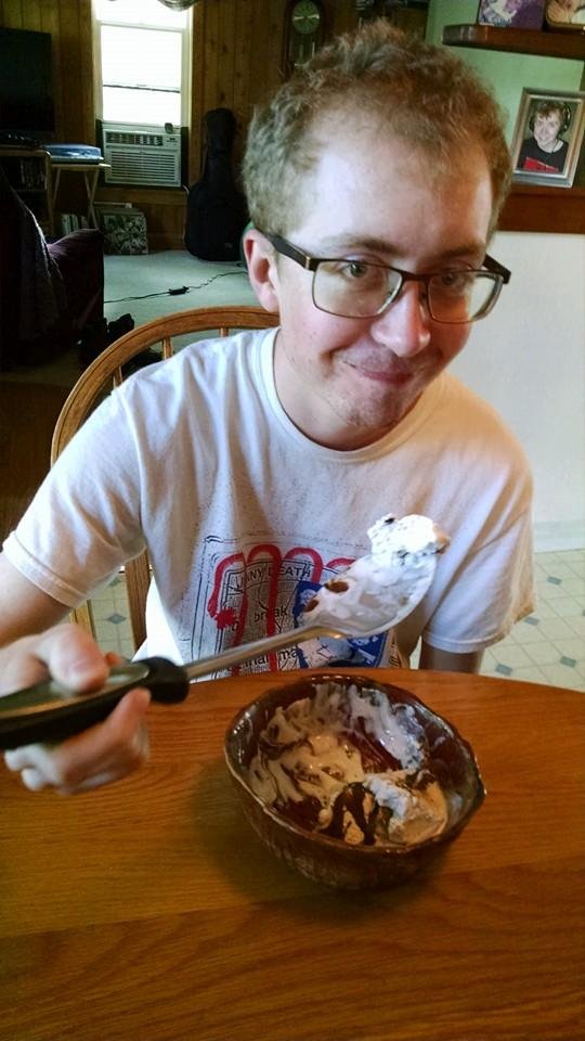 Josh ran out of spoons ...