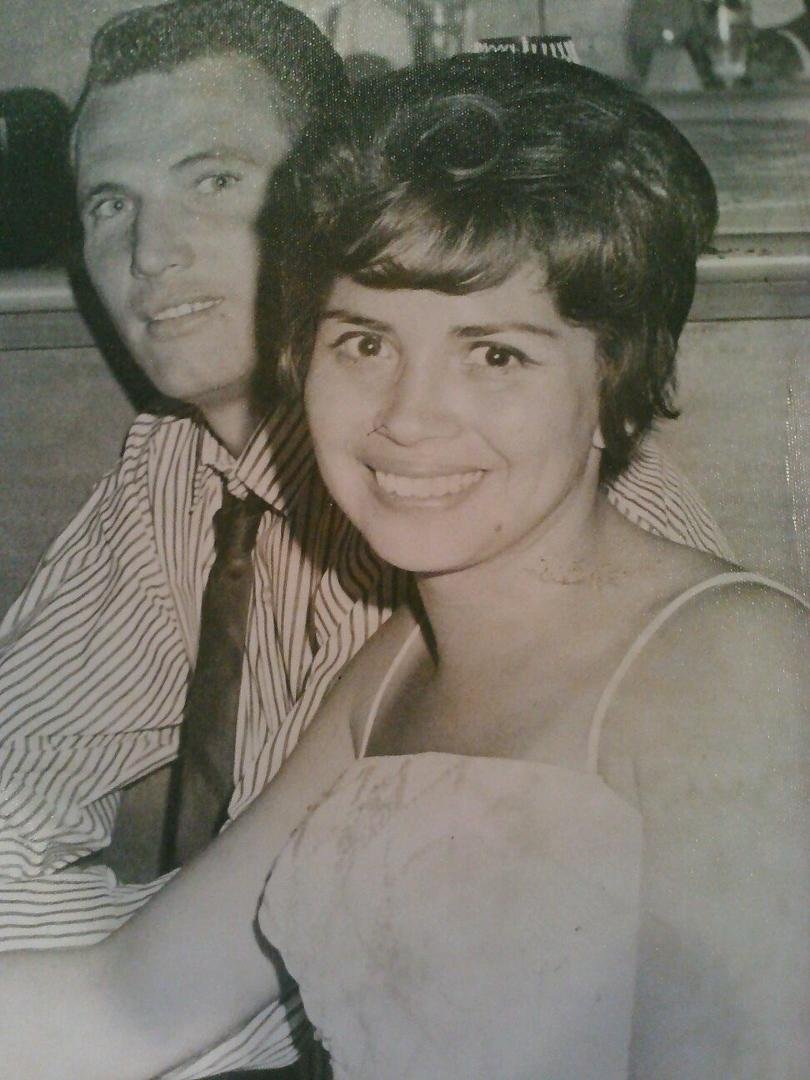 Happy Anniversary to my husband of 53 years. He still thinks I'm beautiful, I still think he's handsome. Happy Anna Rick, I love you now and forever.