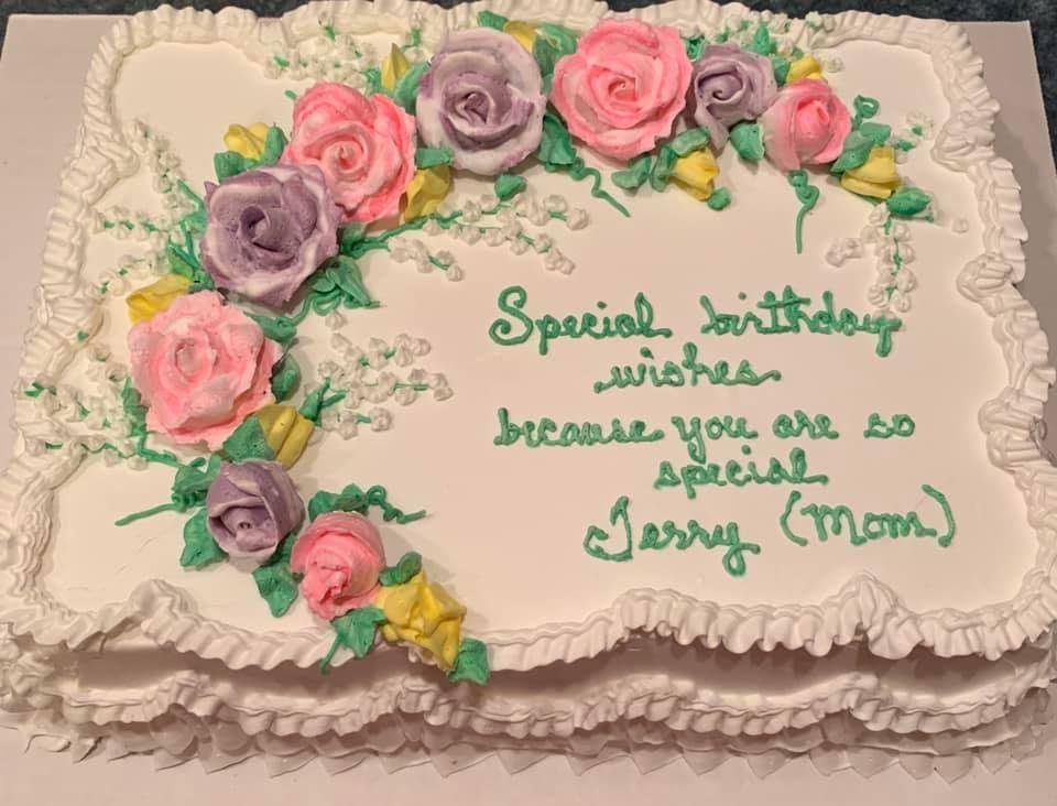 A special cake for a very special person. Happy Birthday Terry <3