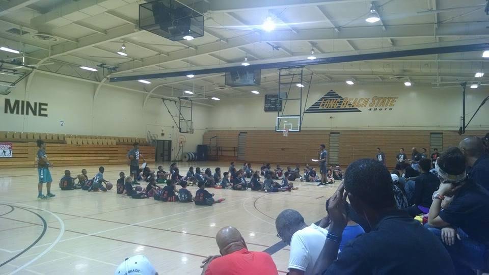 Coach Ron Palmer Camp at LB State..