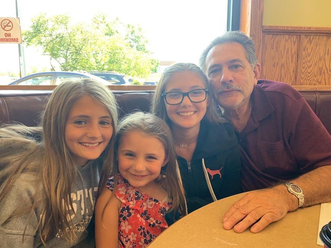 Out to lunch with my 3 favorite girls