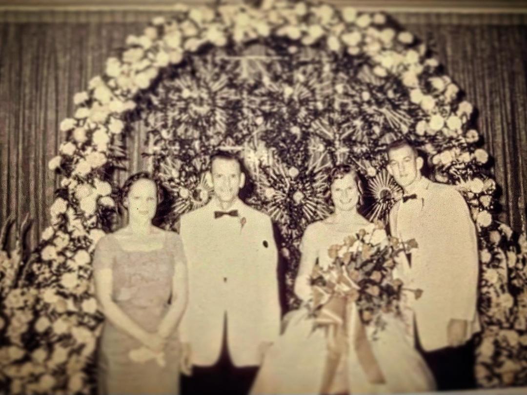 My Grandmother and Grandfather with my Mom and Dad!