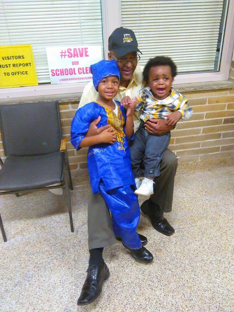 Kyle, Myles and Dale after graduation 6/23/17