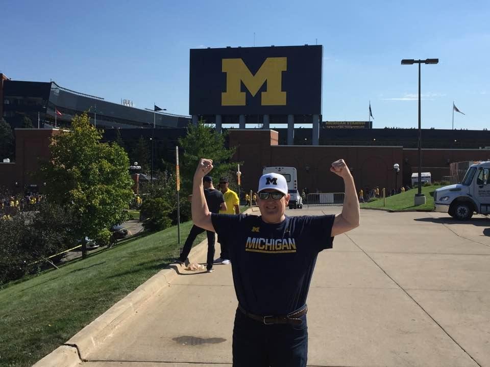Getting psyched up for the "Big Game"