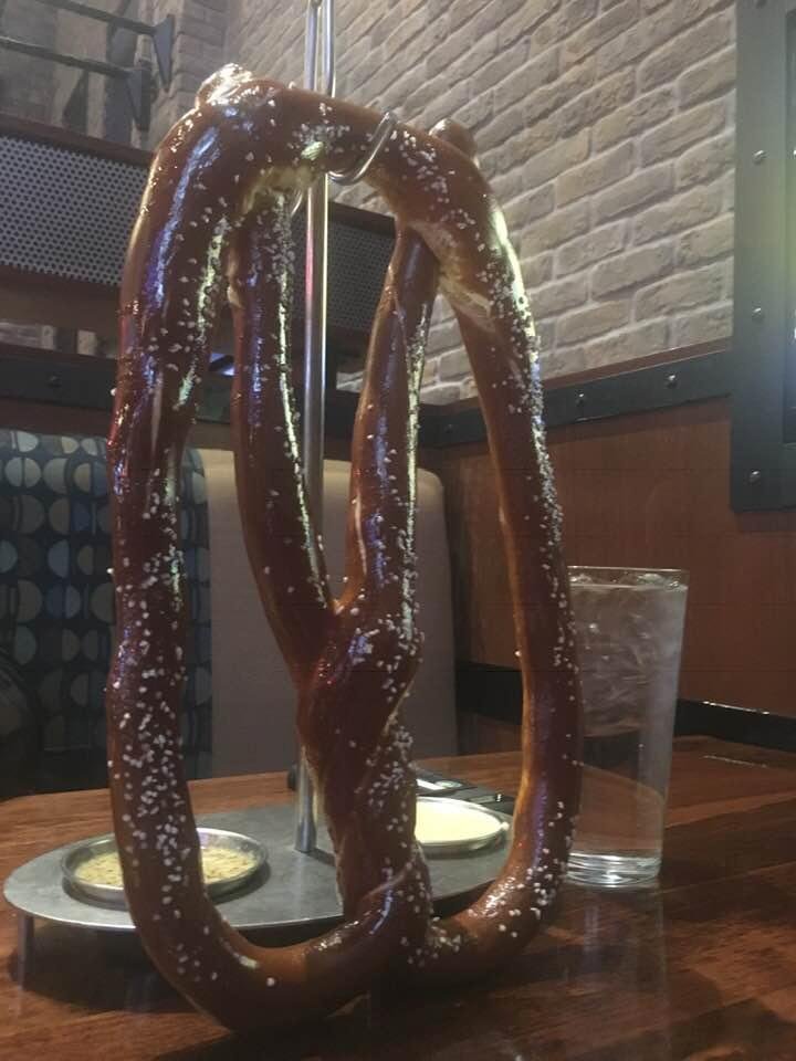 Now that’s a pretzel!
