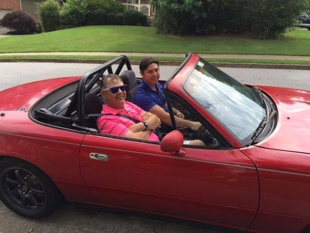 I sit in my son's 1991 Miata with the 305 Hp V-8 engine in it. Democrats say no one should have a car this fast or powerful. Mmmm.