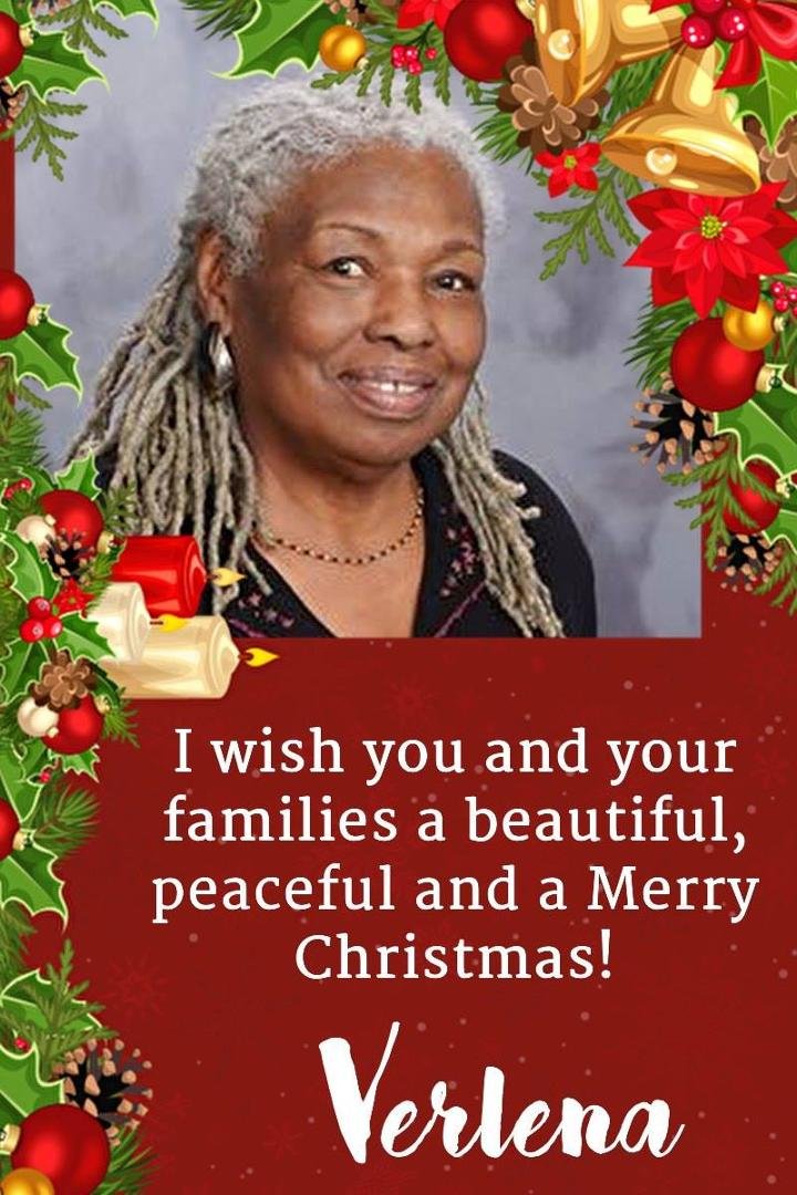 Wishing all my family,and friends near and far, Peace, Happiness, amd Good Health over this holiday season. Wishing each of you a blessed new year.