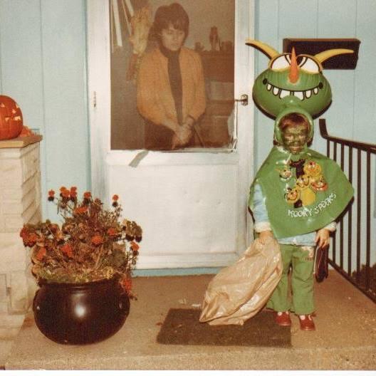 Emily neighborhood candy foray in '8o'ss, Deb showing normal parental concern....