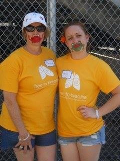 Ms. Krabs (Bonnie) & Emily the Frog at Free to Breathe