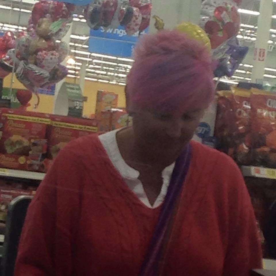 Only @ Walmart will you see people like this