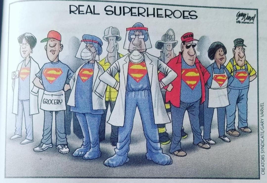 You must be thankful for these workers.