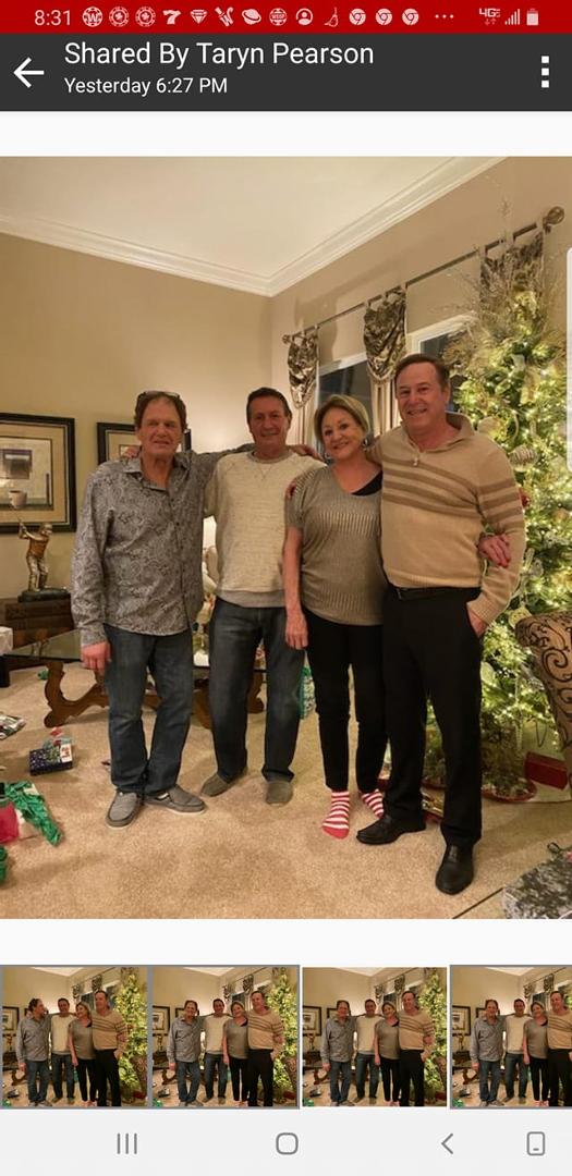 Merry Christmas everyone I'm with Jimmy, Larry and Lenora