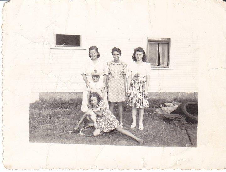 Found some old pics some of you cousins might want to see. There are more and I'll scan them when I can. It's all a matter of finding the right box!!!