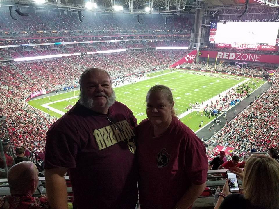 Cardinals and the Jets. 14 to 3 Go Cards!