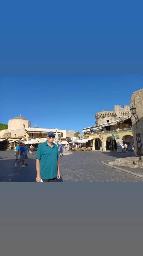 Outside Church of The Nativity in Bethlehem.
