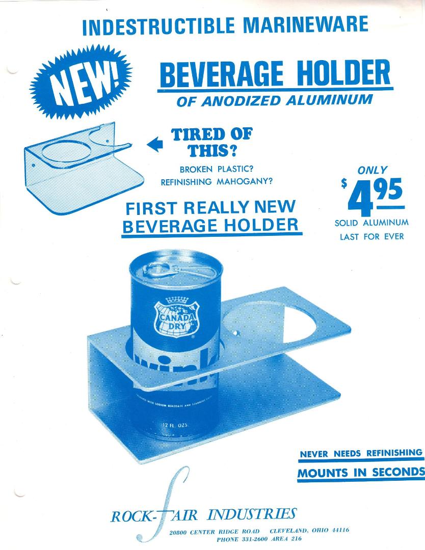 Grandpa Joe Cachat - the beverage holder business - Rockfair Industries - great memories