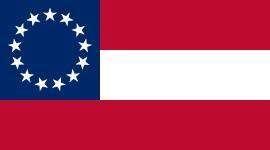 This is the Confederate Flag.  NOT the stars and bars everyone is so heated up over.  The stars and bars is a battle flag!!  wish people would get this straight.  If they want to honor the Confederacy then they should be in