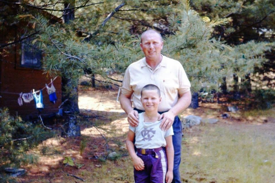Me and Dad about 1962