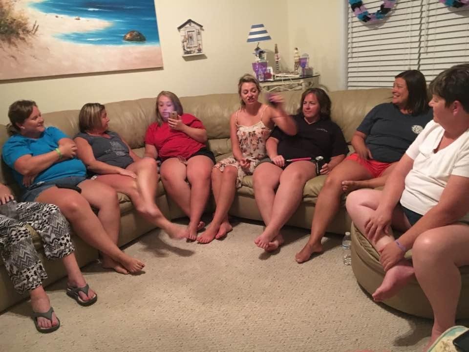 Playing catch phrase!