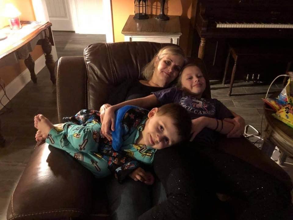 Ariana and Luke are spending the night at Mom’s house! These two don’t call me grandma, it’s always been mom.