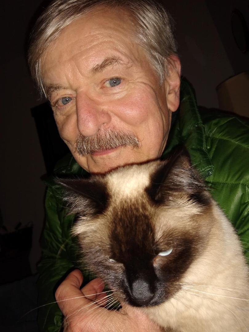 Me and my shy kitty!