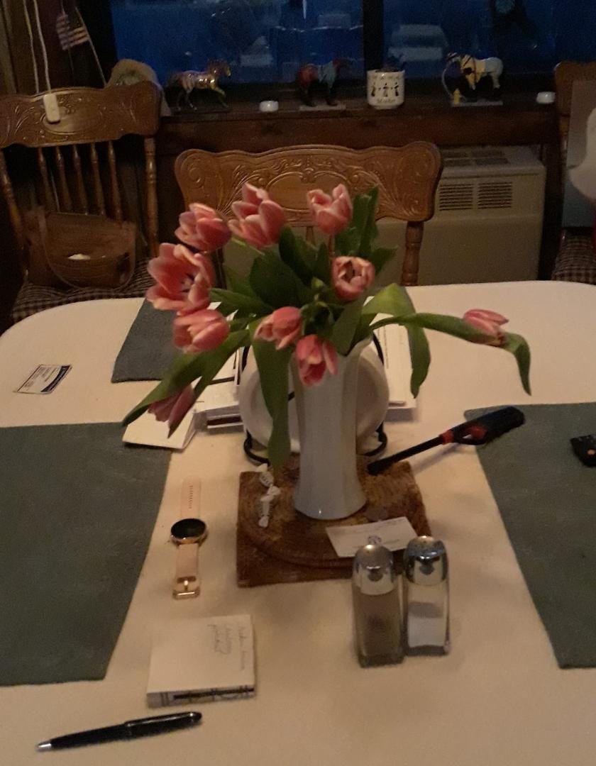 Flowers from a thoughtful friend
