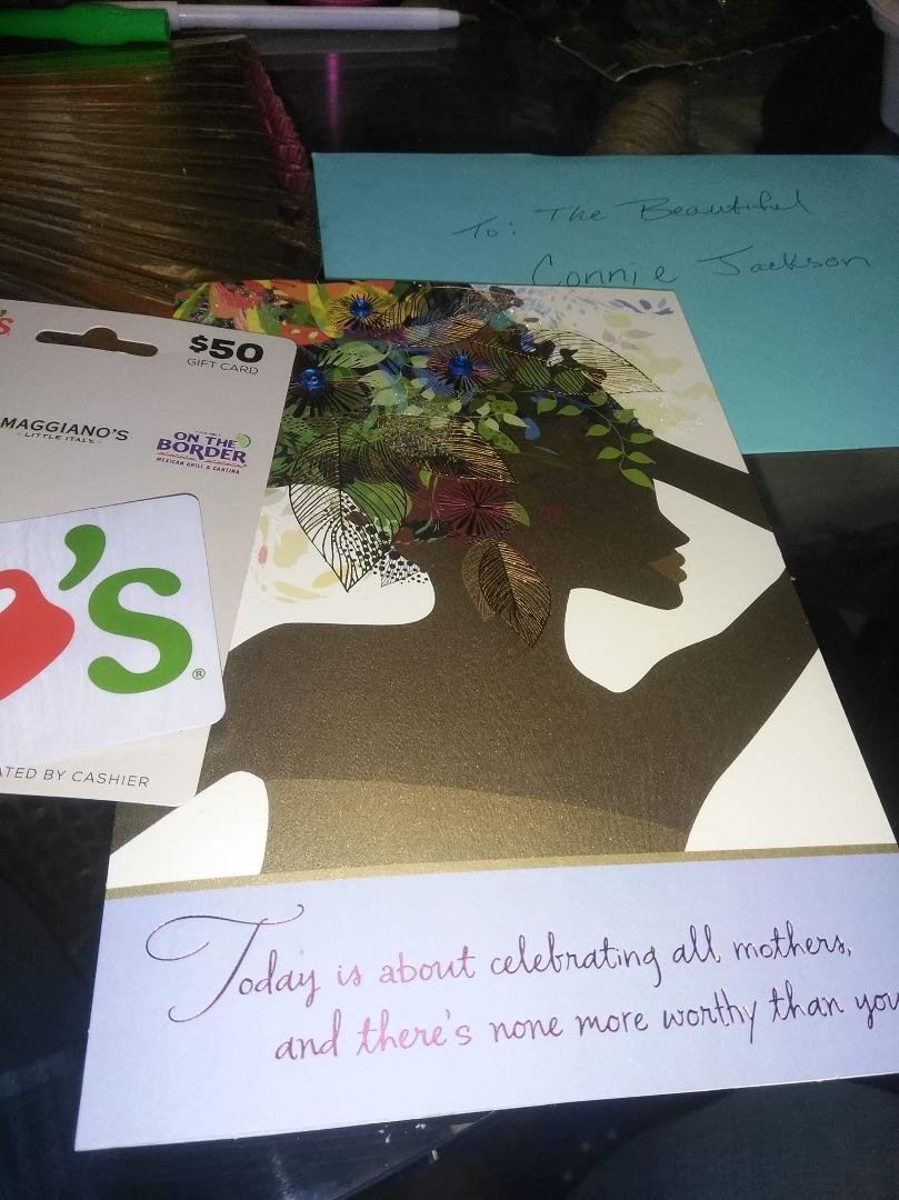 Mother's Day blessing from my son!!