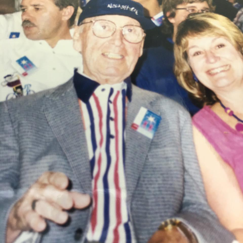 Tom Murphy at 90!  2000. I'm missing him a lot