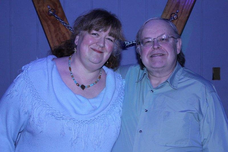 Da girl and I at a New Year's Eve Party!