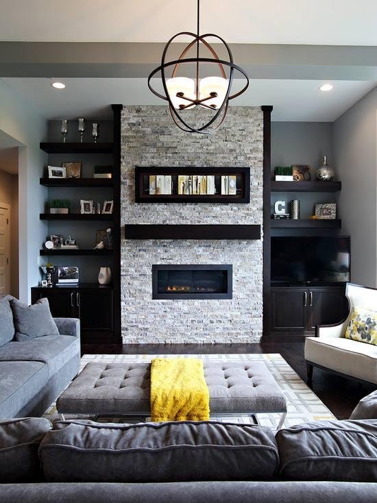 This living room looks like a comfy place to gather! 

What's one thing in this room that you'd like to have in your home?