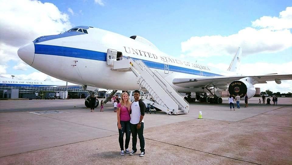 Wiliam Jr. and his Fiancee Becky