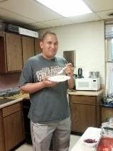 Jonathon, the official taste tester!