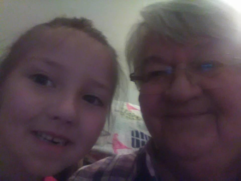 Rayleigh and Memaw Christmas