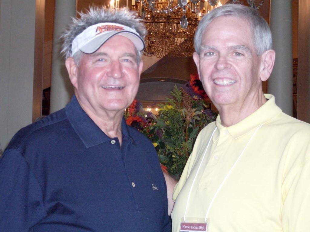 Lynn with Governor and WRHS classmate Sonny Perdue